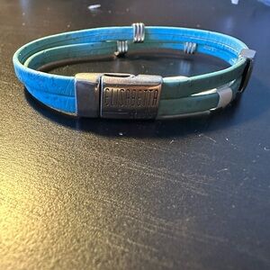 Blue and Green Bracelet